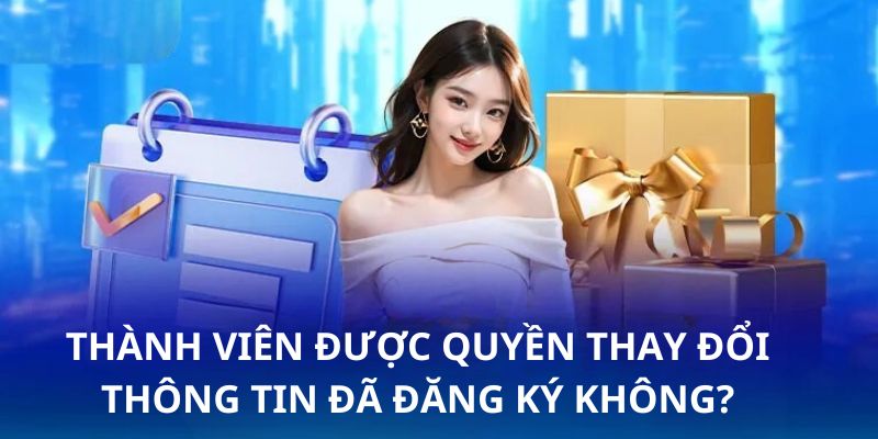 Người chơi có thể thay đổi thông tin của bản thân dễ dàng chỉ với vài thao tác